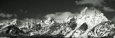 Mountain Range, Grand Teton National Park, Wyoming, USA Photographic Print by  Panoramic Images