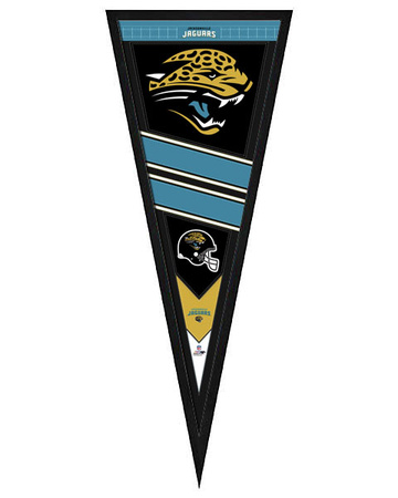 Jacksonville Jaguars Pennant Framed Memorabilia