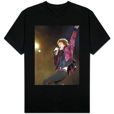 Mick Jagger of the Rolling Stones on Stage at the Isle of Wight Festival T-shirts