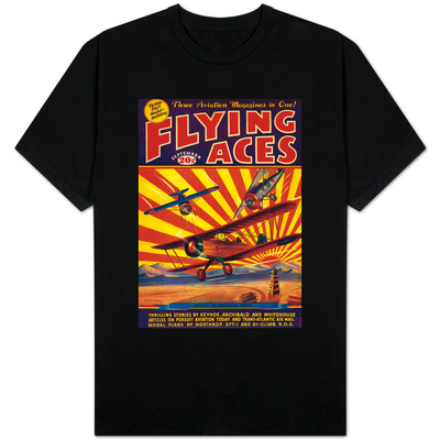 Flying Aces Magazine Cover T-shirts