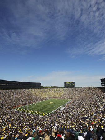 University of Michigan - Football Game Day in Ann Arbor Photo