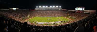 Florida State University - Doak Campbell Stadium at Night Photo by Lance King!