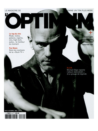 L'Optimum, October 2004 - Michael Stipe Posters by Jérôme Schlomoff