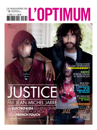 L'Optimum, November 2011 - Le Duo Justice, Xavier De Rosnay Posters by Stefano Galuzzi