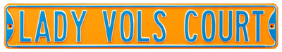 Lady Vols Court Steel Sign Wall Sign