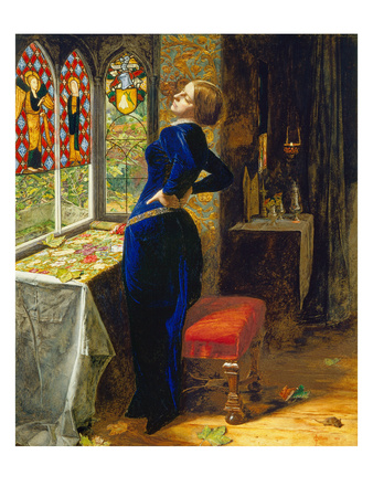 Mariana in the Moated Grange, 1851 Giclee Print by John Everett Millais