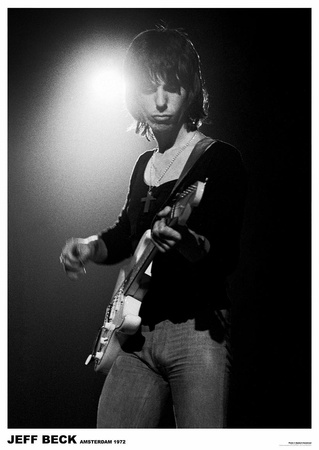 Jeff Beck Amsterdam 1972 Photo