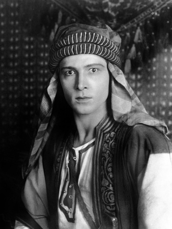 Sheik, Rudolph Valentino, 1921 Photo