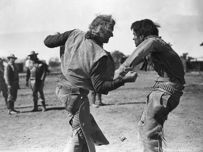 Red River, John Wayne, Montgomery Clift, 1948 Photo