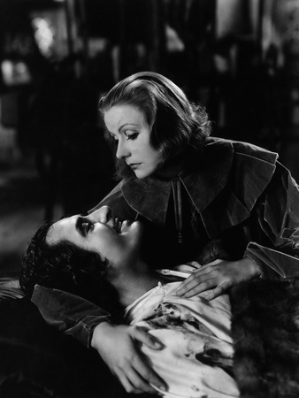 Queen Christina, John Gilbert, Greta Garbo, 1933 Photo!