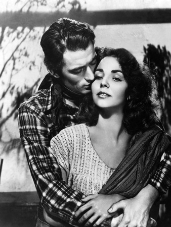 Duel In The Sun, Gregory Peck, Jennifer Jones, 1946 Photo