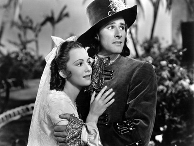 Captain Blood, Olivia De Havilland, Errol Flynn, 1935 Photo!