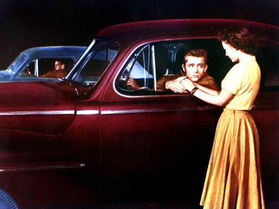 Rebel Without A Cause, Corey Allen, James Dean, Natalie Wood, 1955 Photo