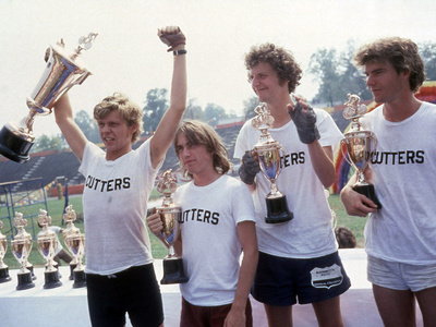 Breaking Away, Dennis Christopher, Jackie Earle Haley, Daniel Stern, Dennis Quaid, 1979 Photo