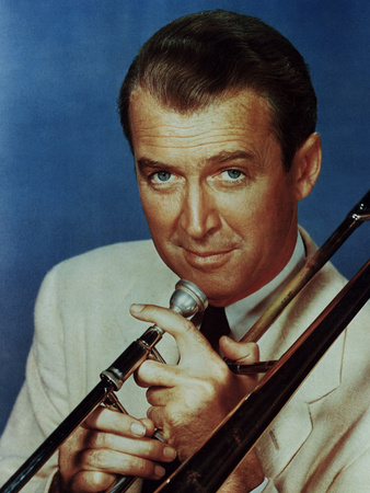 The Glenn Miller Story, James Stewart, 1954 Photo