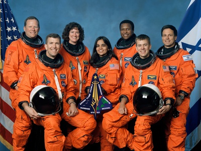 Crew of the Ill-Fated Space Shuttle Columbia Photo