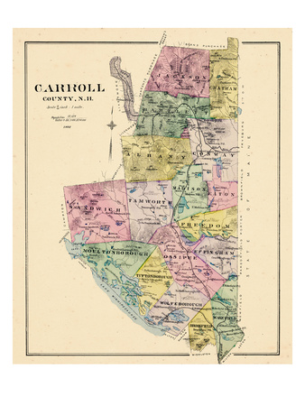 1892, Carroll County, New Hampshire, United States Giclee Print