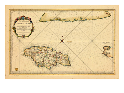 1753, Jamaica Giclee Print