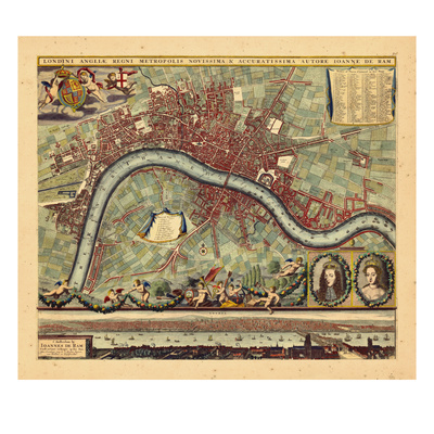 1690, London, England, United Kingdom Giclee Print