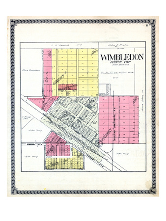 1928, Wimbledon, North Dakota, United States Giclee Print