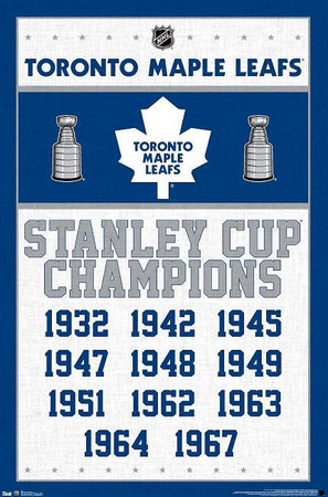 Toronto Maple Leafs - Stanley Cup Champions Prints