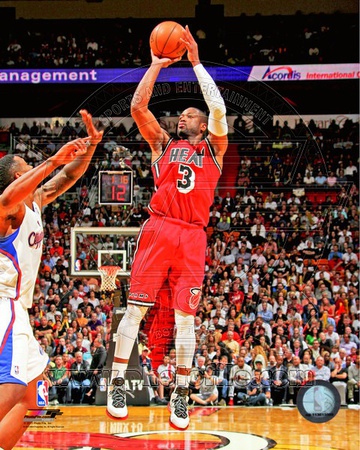 Dwyane Wade 2012-13 Action Photo