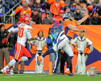 Eric Decker 2012 Action Photo