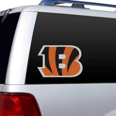 NFL Cincinnati Bengals Diecut Window Film Window Decal