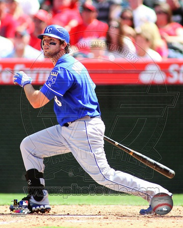 Mike Moustakas 2012 Action Photo