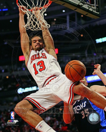 Joakim Noah 2012-13 Action Photo