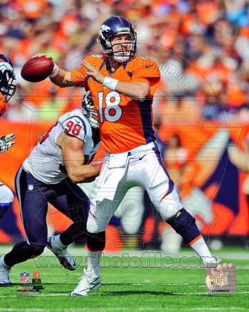 Peyton Manning 2012 Action Photo