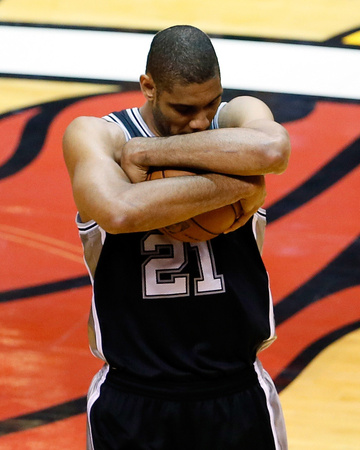 Miami, FL - June 20: Tim Duncan Photo