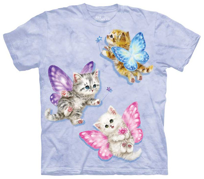 Butterfly Kitten Fairies T-shirts