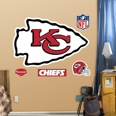 Kansas City Chiefs Logo Wall Decal Sticker Wall Decal