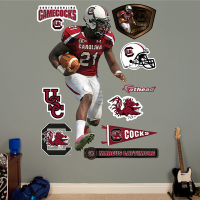 NCAA Marcus Lattimore South Carolina Gamecocks 2013 Wall Decal Sticker Wall Decal