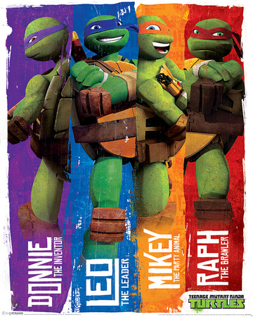 Turtles (Profiles) Posters