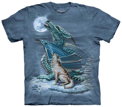Dragon Wolf Moon T-Shirt
