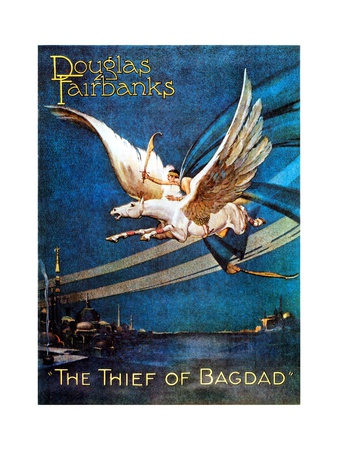 The Thief of Bagdad, 1924, Directed by Raoul Walsh Giclee Print