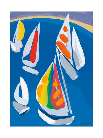 Morning Sail Giclee Print by Sarah Gillard