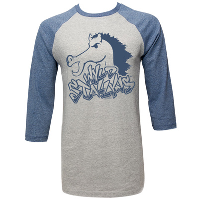 Bill And Ted - Blue Stallion (raglan) T-shirts