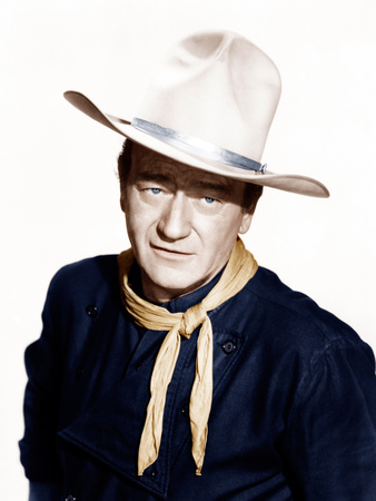 THE MAN WHO SHOT LIBERTY VALANCE, John Wayne, 1962 Photo