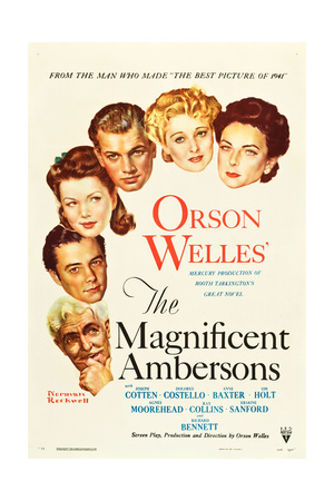 THE MAGNIFICENT AMBERSONS Poster