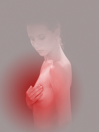 Breast Self- Examination Photographic Print by Mehau Kulyk