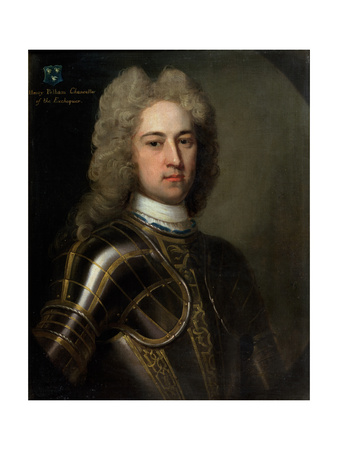 Portrait of Henry Pelham (C.1695-1754) C.1725 Giclee Print by Michael Dahl