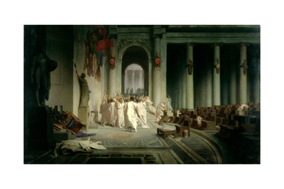 The Death of Caesar, 1867 Giclee Print by Jean Leon Gerome