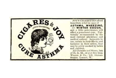 Advertisement for 'Cigares De Joy (Joy's Cigarettes)', 1890s Giclee Print