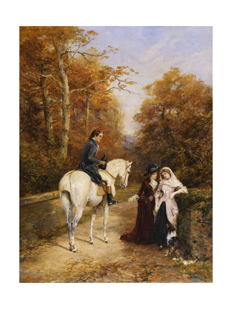 The Peacemaker Giclee Print by Heywood Hardy