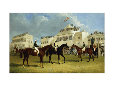 Preparing to Start for the Emperor of Russia's Cup at Ascot, 1845 Giclee Print by John Frederick Herring I