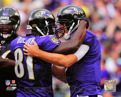 Baltimore Ravens - Anquan Boldin, Joe Flacco Photo Photo