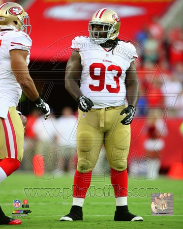 San Francisco 49ers - Ian Williams Photo Photo